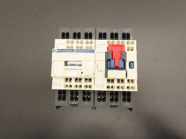 Schneider Electric LC2D093BL Reversing Contactor 3-Pole 5Hp 460V 3PH 24VDC Coil