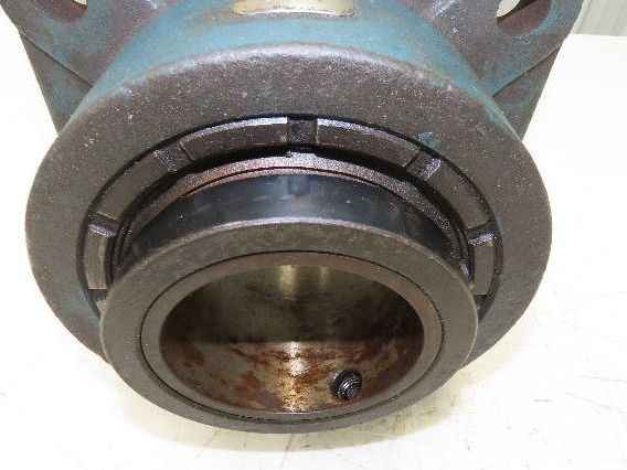 Rex Rexnord ZB-2308 Flange Block Bearing Self-Aligning 3-1/2" Bore 4-Bolt