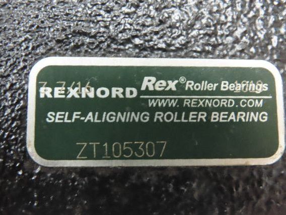 Rex Rexnord ZT105307 Take-Up Bearing Self-Aligning 3-7/16" Bore Size 10