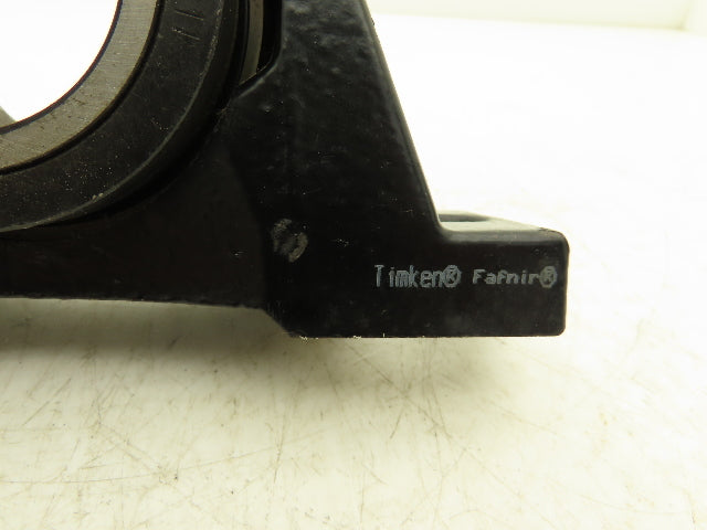 Timken Fafnir RASC2 3/16 Pillow Block Bearing Self-Aligning 2-3/16" Bore 2-Bolt