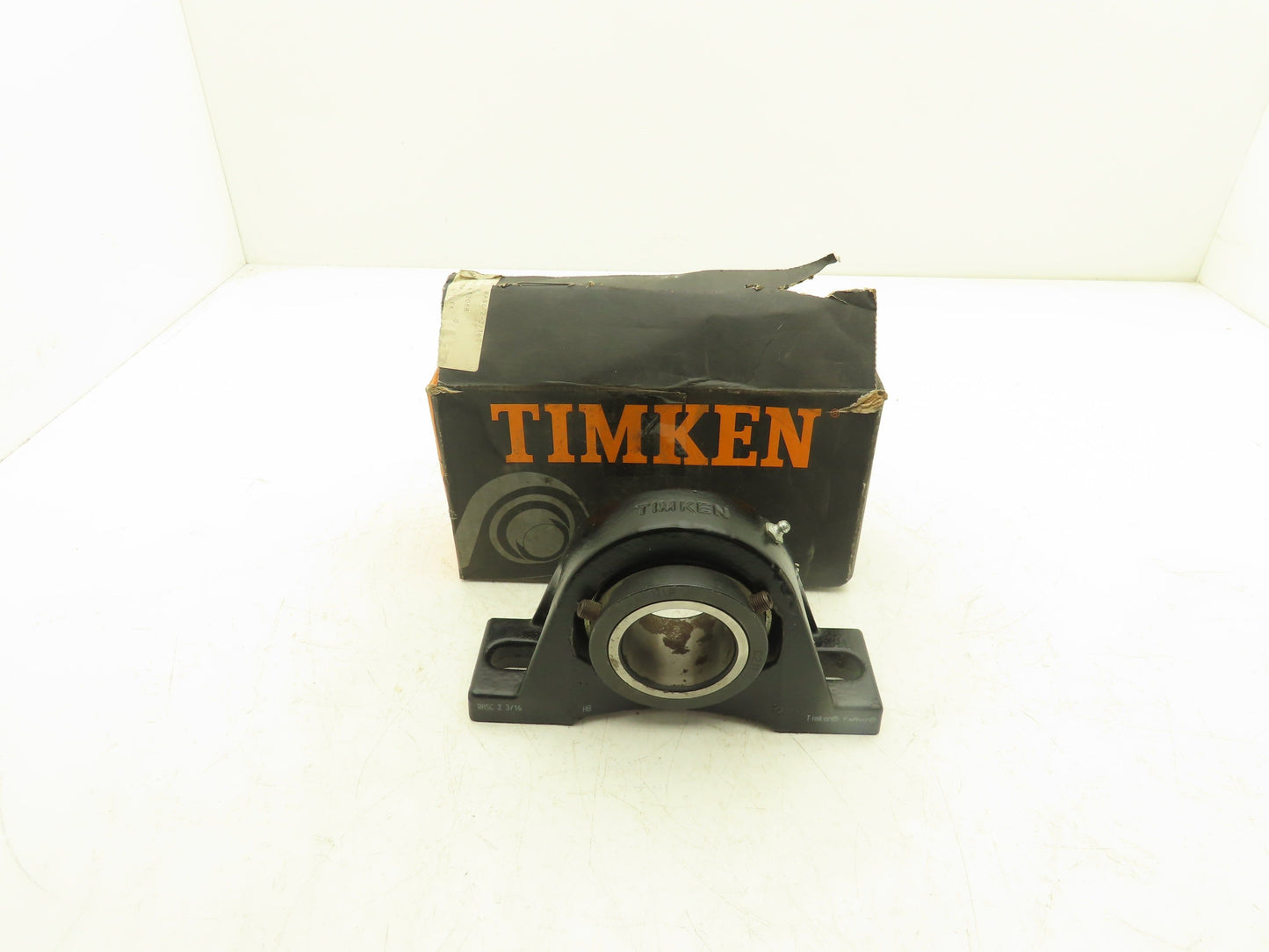 Timken Fafnir RASC2 3/16 Pillow Block Bearing Self-Aligning 2-3/16" Bore 2-Bolt