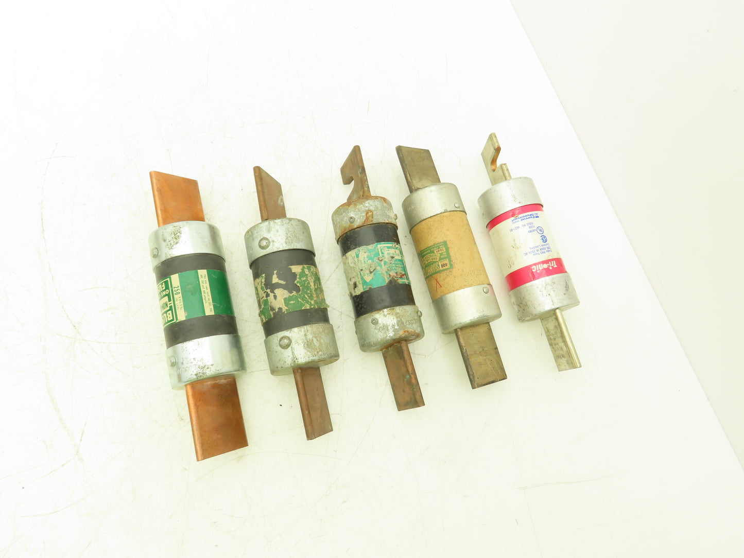 Bussmann MFD NON400 Bussmann fuse 400A 250 Volts Mixed Lot of 5