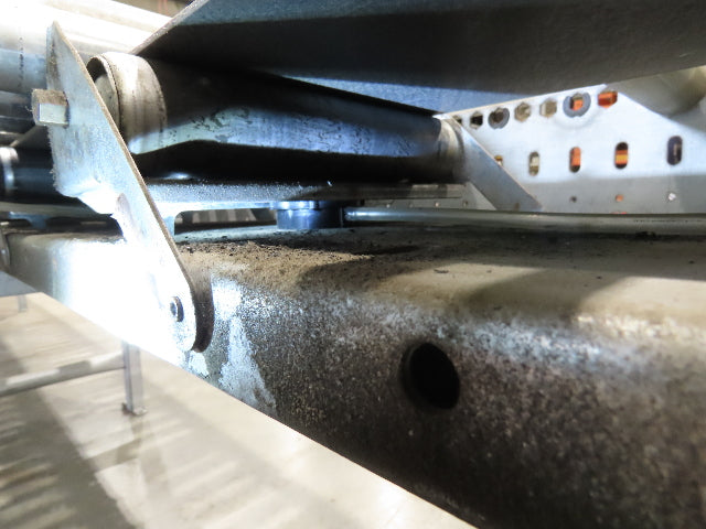 Automotion 24"x 45' Belt Drive Zero Pressure Roller Conveyor 460V Center Drive