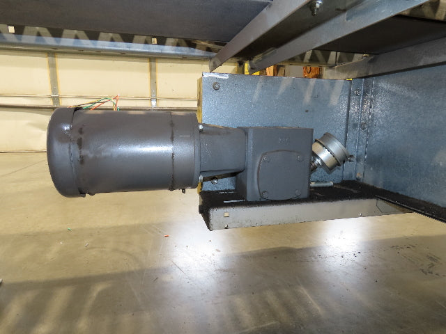 Automotion 24"x 45' Belt Drive Zero Pressure Roller Conveyor 460V Center Drive