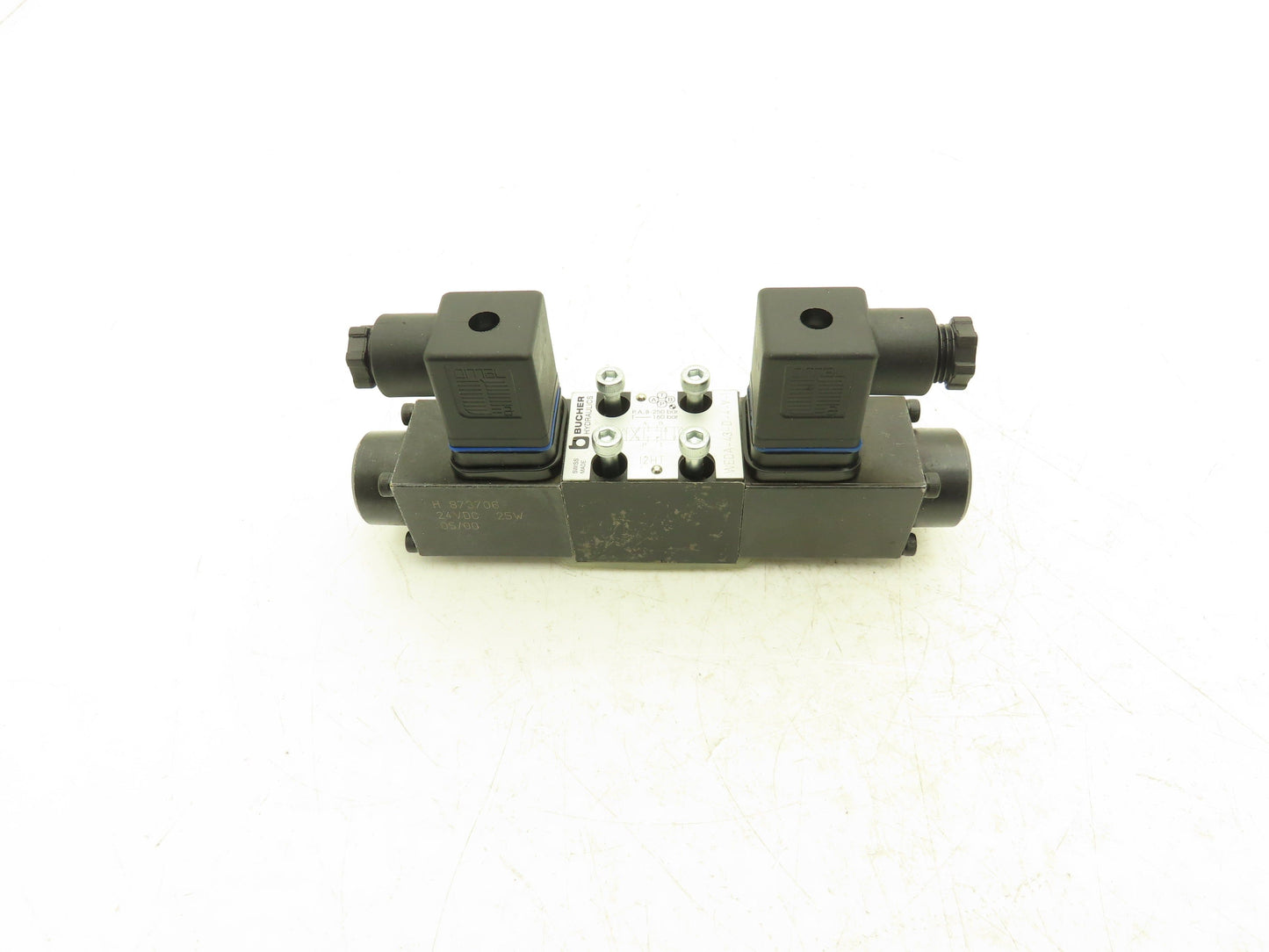 Bucher WEDA-43-D-4-V-1 Hydraulic Directional Control Solenoid Valve 4/3 24VDC