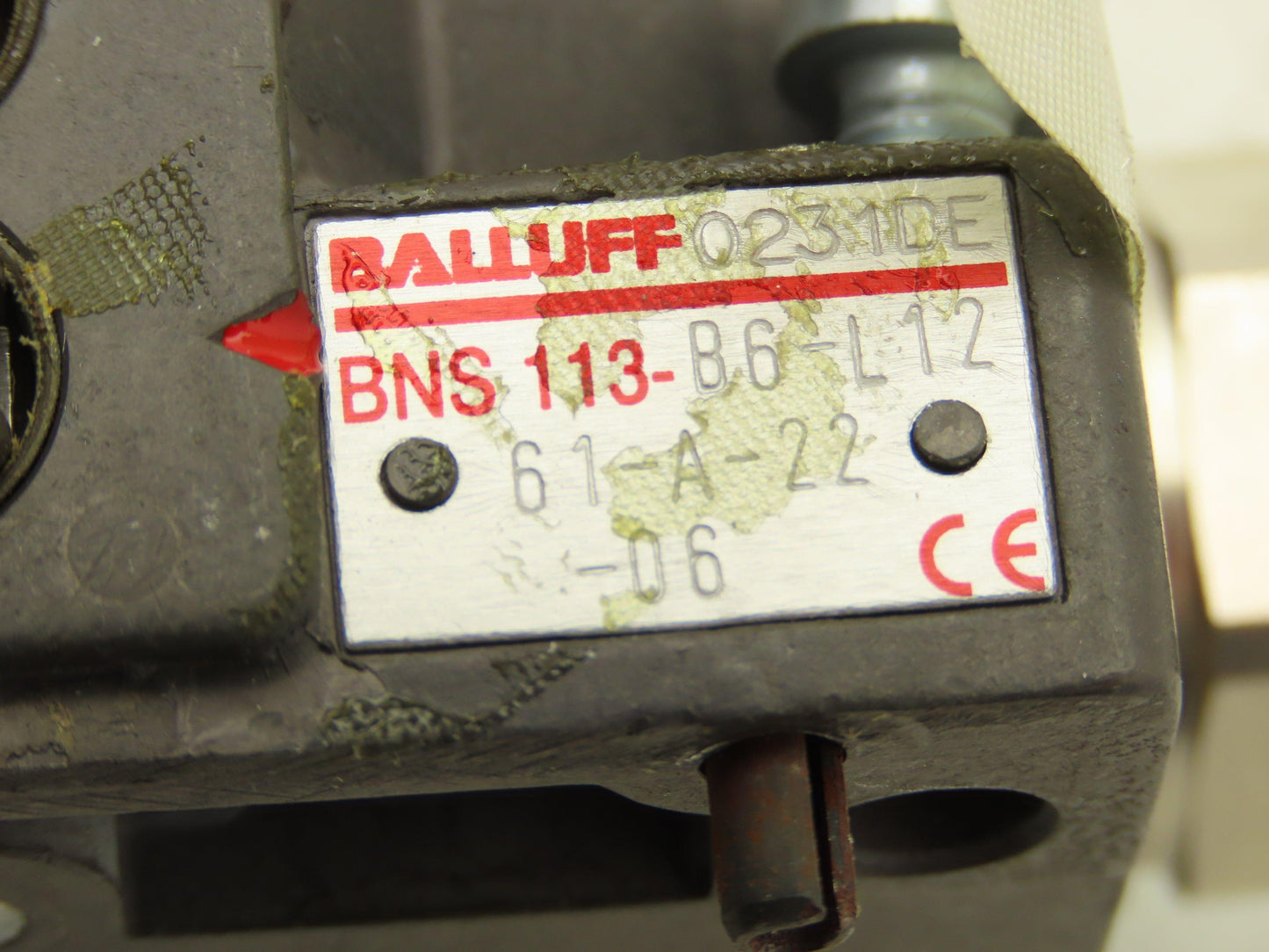 Balluff BNS 113-B6-L12 61-A-22-06 6 Position Limit Switch 23 Pin Plug