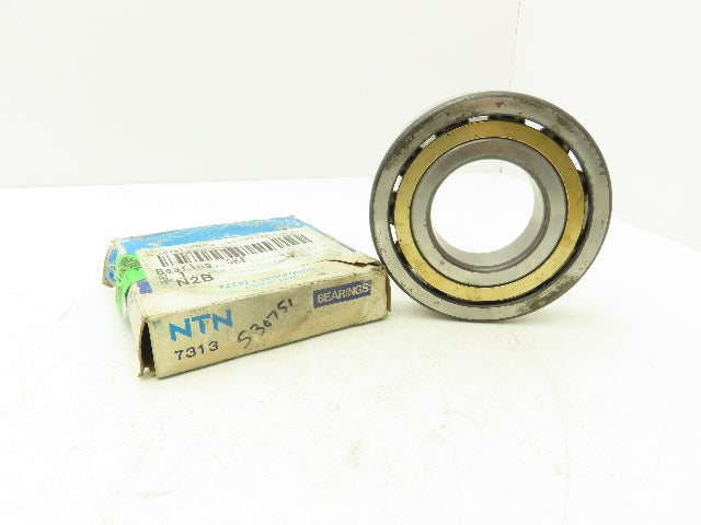 NTN 7313B Ball Bearing 65mm ID 140mm OD 33mm W Open