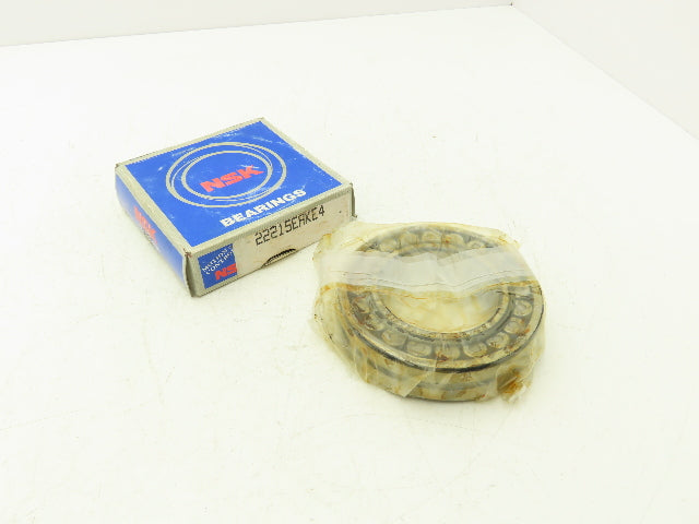 NSK 22215EAKE4 Roller Bearing 75mm ID 130mm OD 31mm W Open