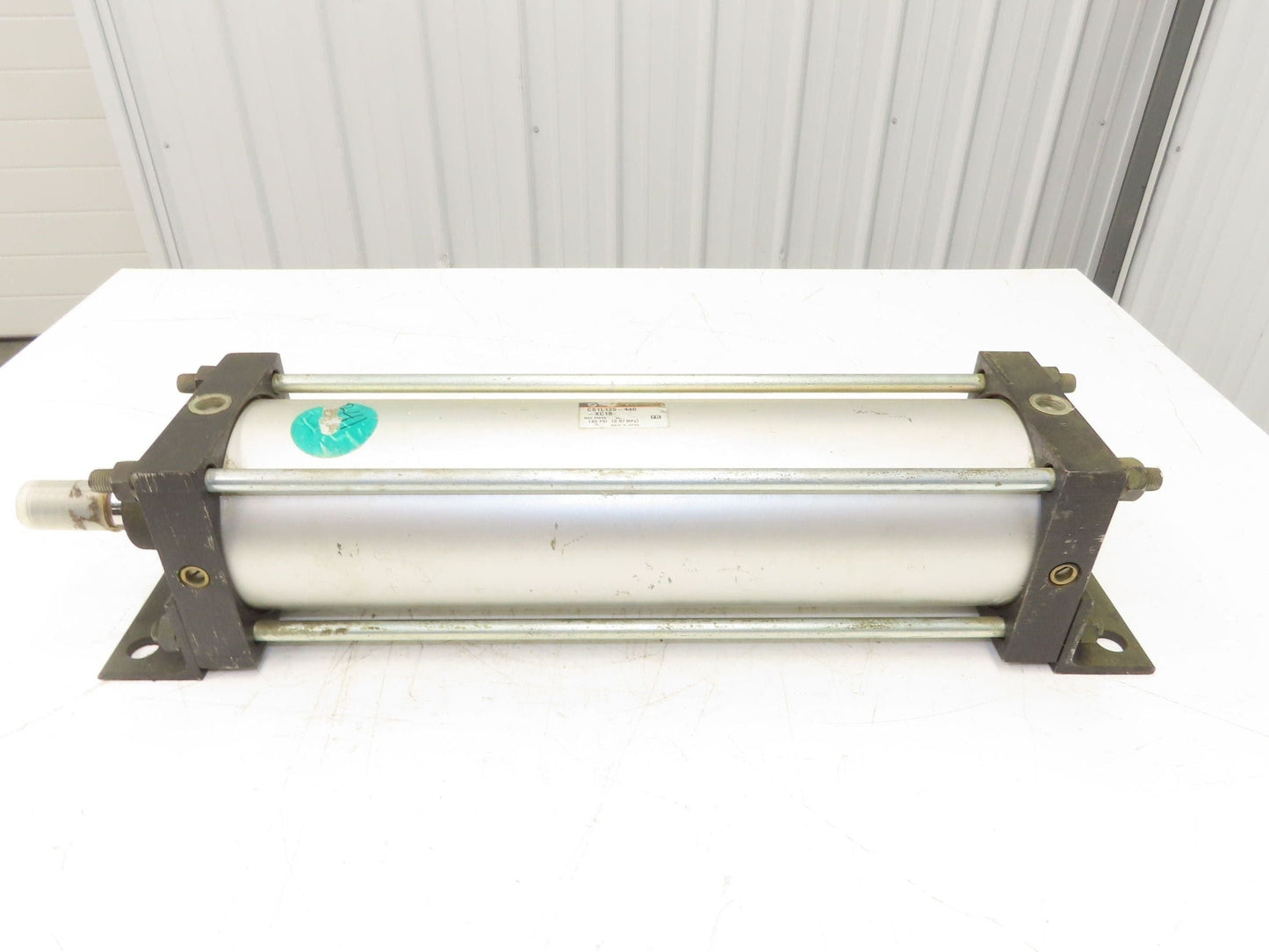 SMC CS1L125-440-XC18 Pneumatic Air Cylinder 125mm Bore 440mm Stroke Foot Mount