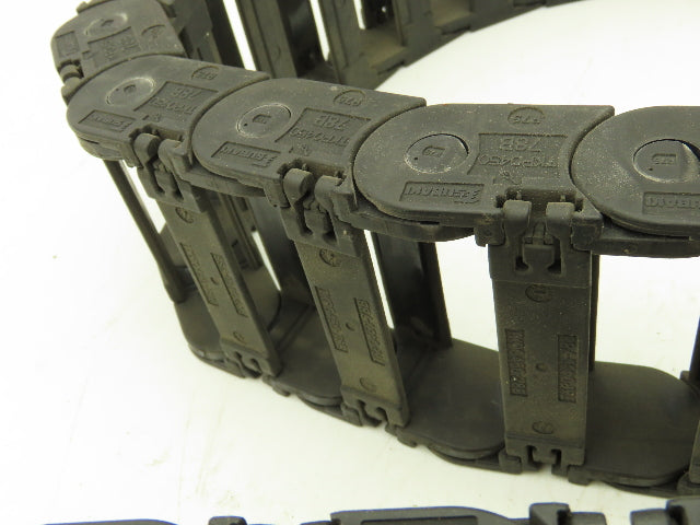 Tsubaki Energy Chain Cable Carrier 15/16 x 3 x 48" Length Lot of 2