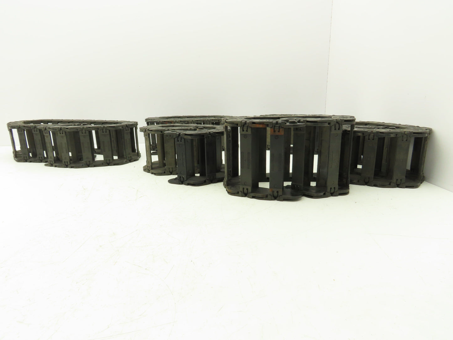 Tsubaki Energy Chain Cable Carrier 15/16 x 3 x 21-42" Mixed Length Lot of 6