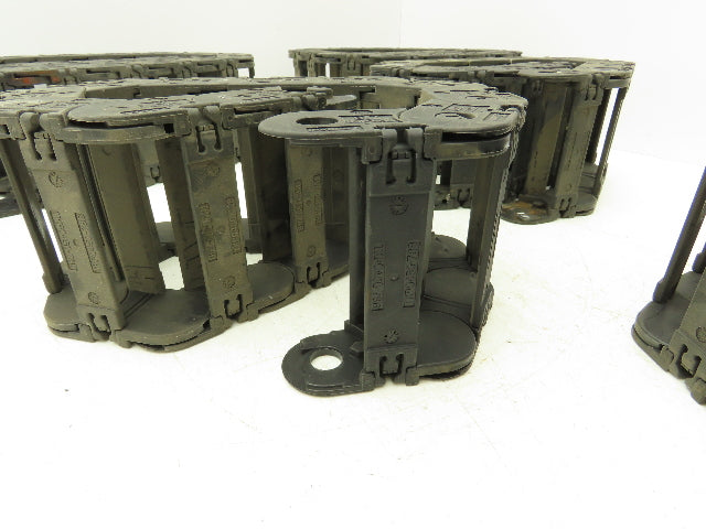 Tsubaki Energy Chain Cable Carrier 15/16 x 3 x 21-42" Mixed Length Lot of 6