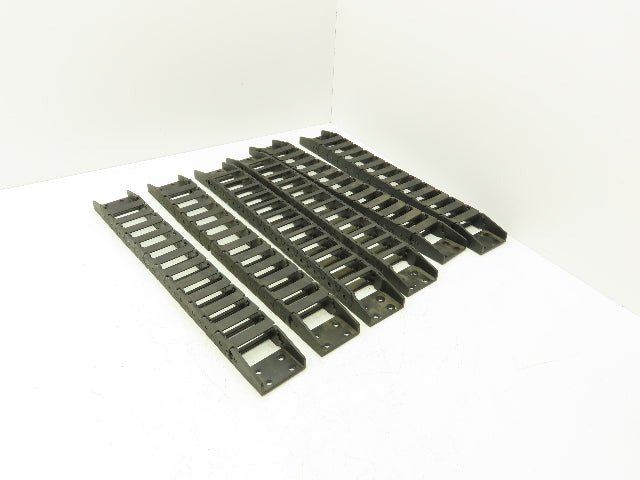 Tsubaki Energy Chain Cable Carrier 18mm H 50mm W 19" Length Lot of 6