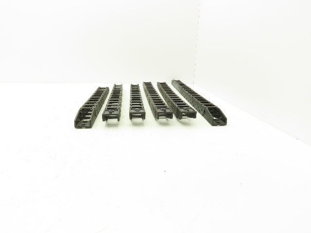 Tsubaki Energy Chain Cable Carrier 19mm H 24mm W 17-26" Mixed Length Lot of 6