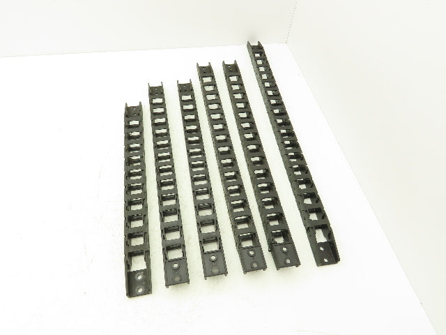 Tsubaki Energy Chain Cable Carrier 19mm H 24mm W 17-26" Mixed Length Lot of 6