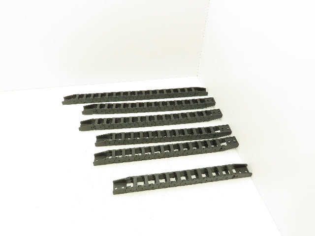Tsubaki Energy Chain Cable Carrier 19mm H 24mm W 17-26" Mixed Length Lot of 6
