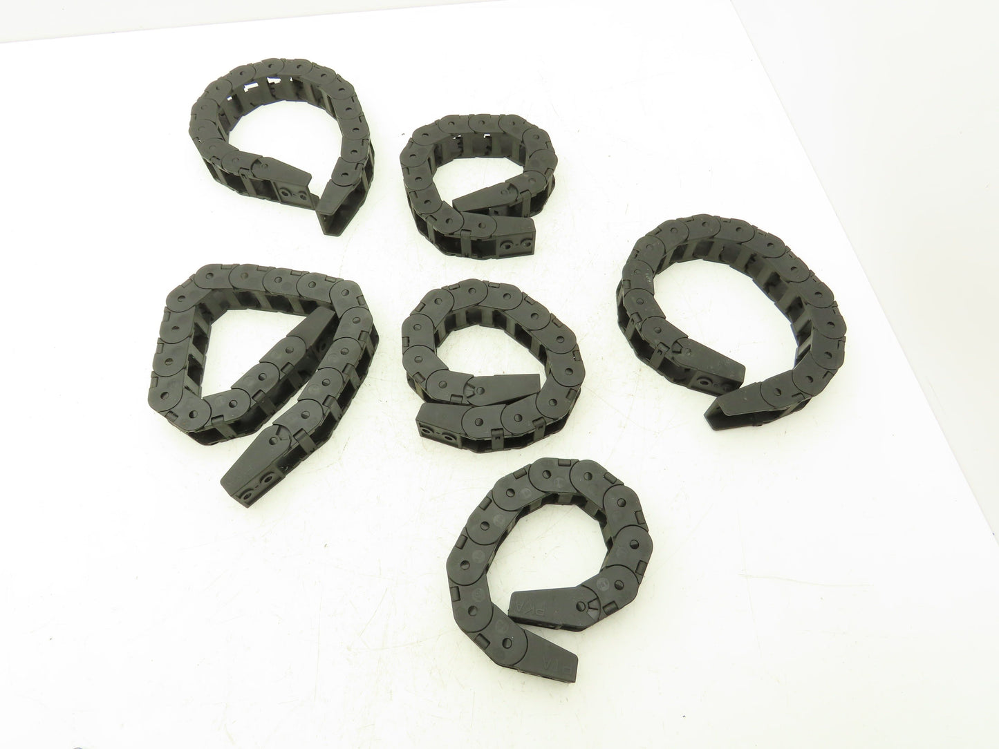 Tsubaki Energy Chain Cable Carrier 19mm H 24mm W 17-26" Mixed Length Lot of 6