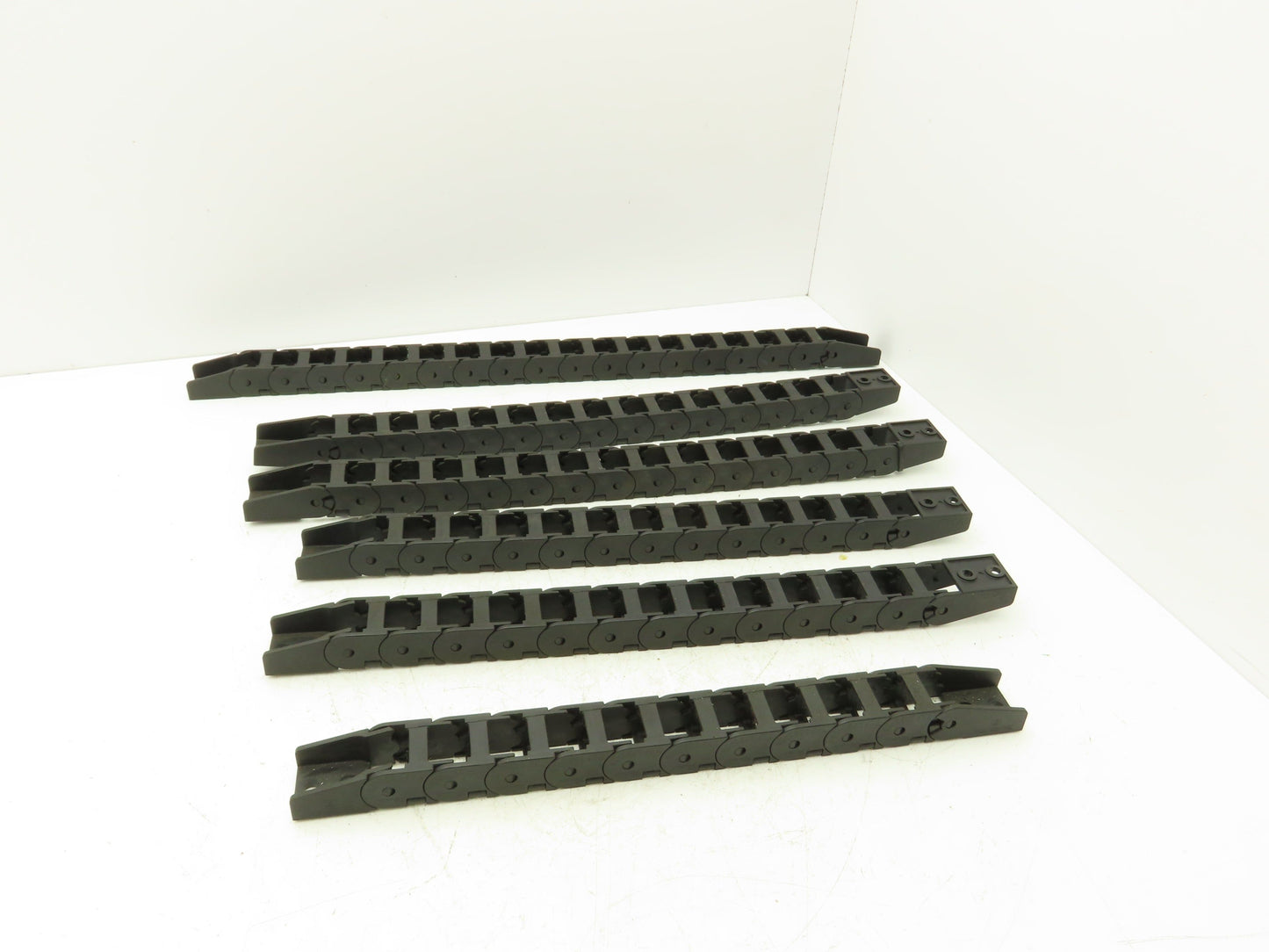 Tsubaki Energy Chain Cable Carrier 19mm H 24mm W 17-26" Mixed Length Lot of 6