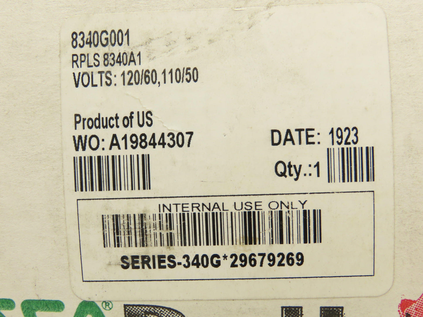 Asco Redhat 8340G001 Valve Body Only Solenoid Valve No Coil 1/4"NPT 302751