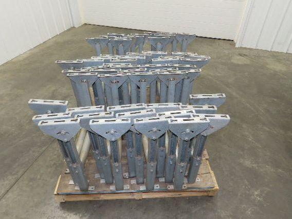 Automotion 18"W Conveyor Leg Stationary Floor Support 22" to 30"H Galvanized