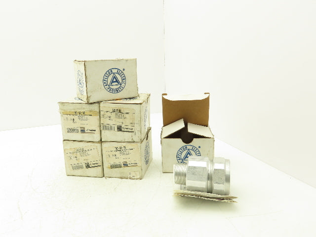 Appleton EGS TMC-125-188 Aluminum Metal Clad Cable Connector 1-1/4" Lot of 6