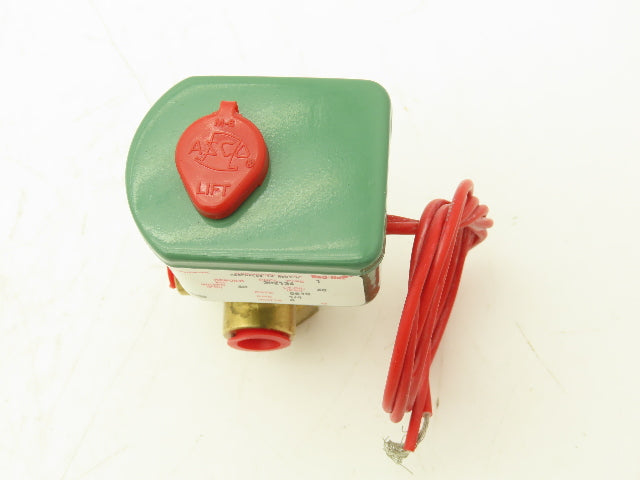 Asco Redhat 8320A023 Solenoid Valve 3-Way 40 PSI 1/4 NPT NC 120V T811803