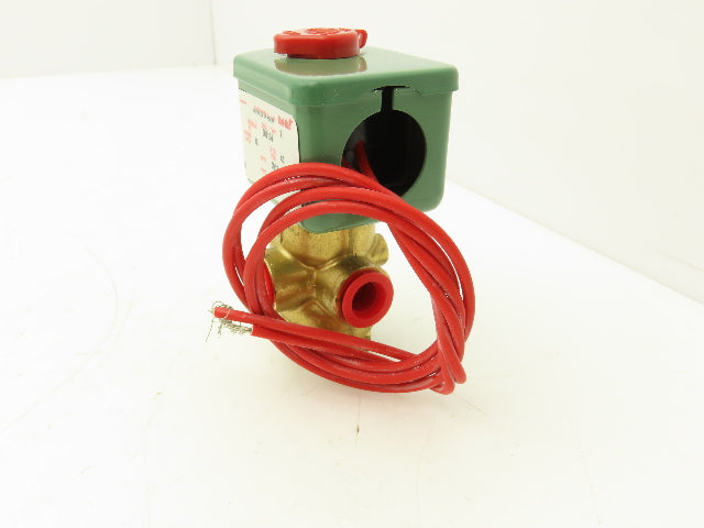 Asco Redhat 8320A023 Solenoid Valve 3-Way 40 PSI 1/4 NPT NC 120V T811803