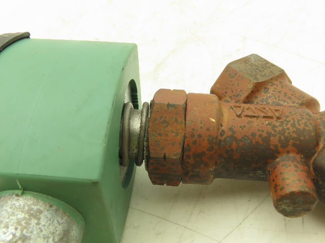 Asco Redhat 8030G71 Solenoid Valve 2 Way 15 PSI 1/2 NPT NO 120V