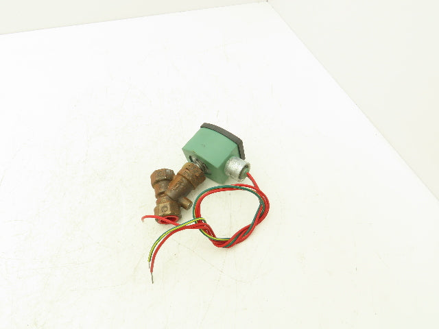 Asco Redhat 8030G71 Solenoid Valve 2 Way 15 PSI 1/2 NPT NO 120V