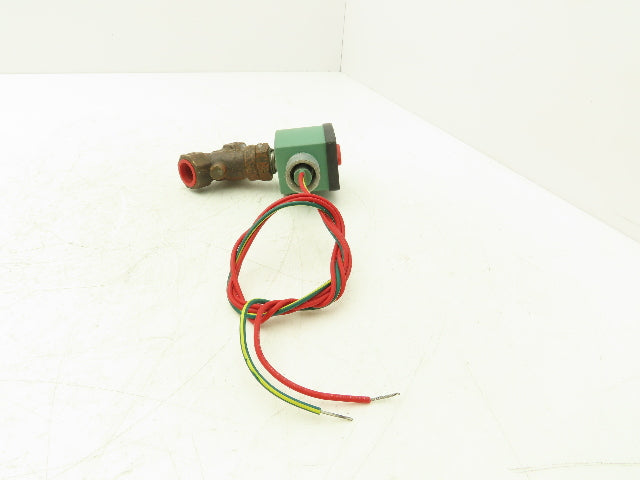 Asco Redhat 8030G71 Solenoid Valve 2 Way 15 PSI 1/2 NPT NO 120V