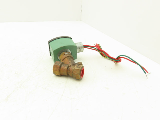 Asco Redhat 8030G71 Solenoid Valve 2 Way 15 PSI 1/2 NPT NO 120V