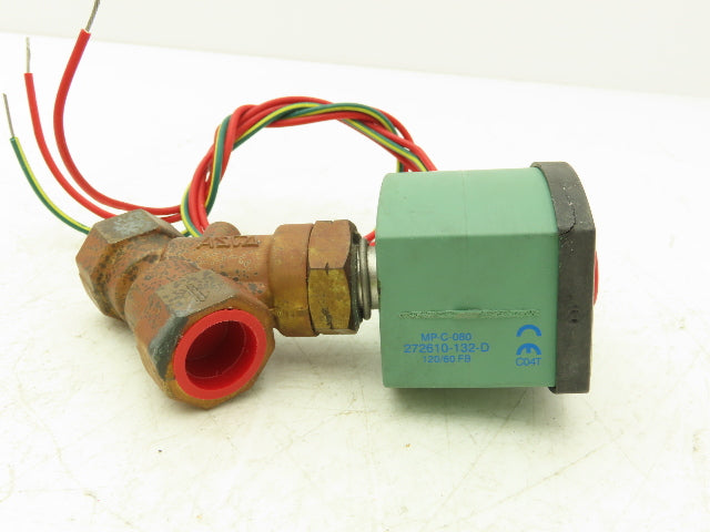 Asco Redhat 8030G71 Solenoid Valve 2 Way 15 PSI 1/2 NPT NO 120V