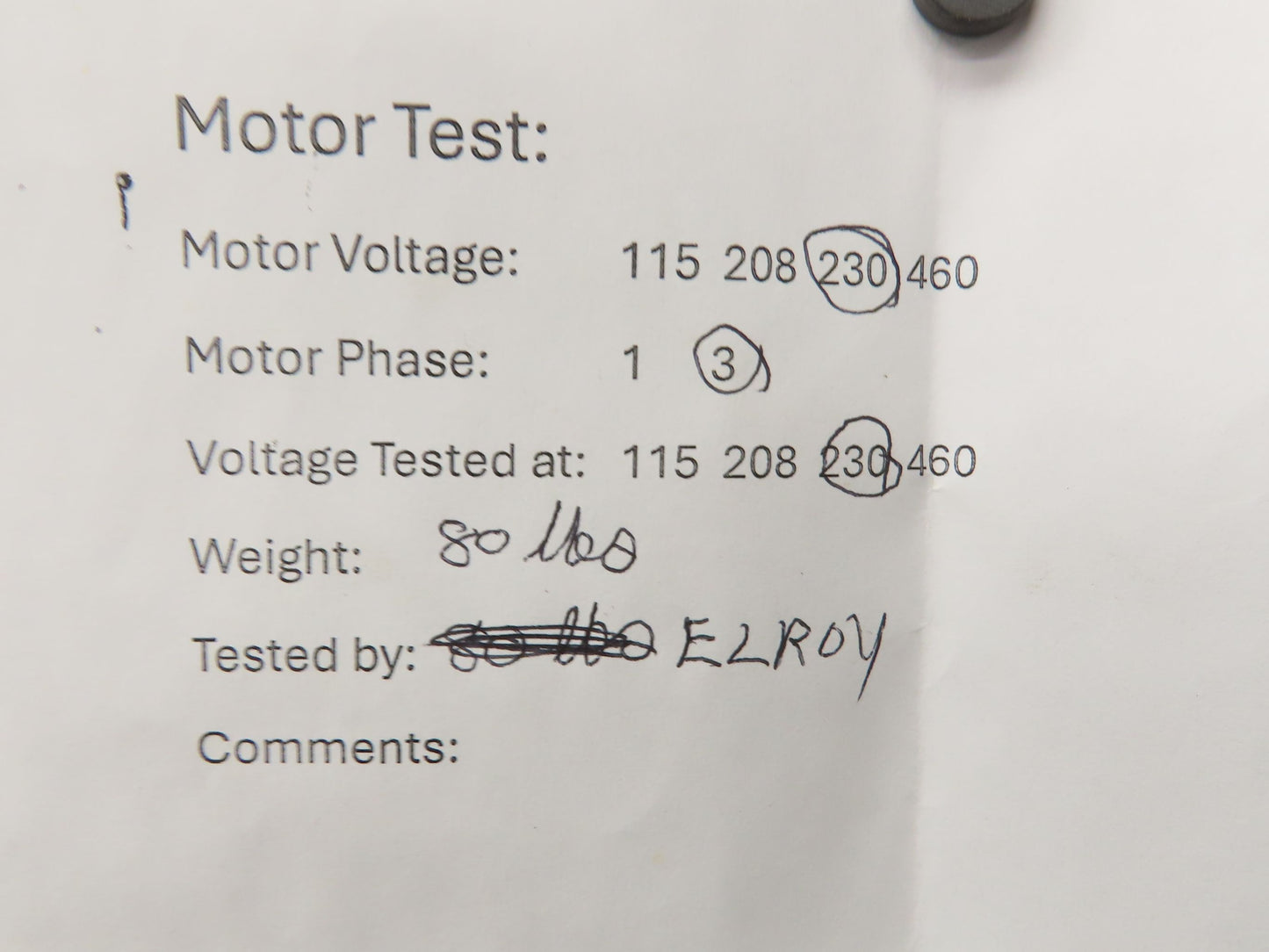 Tokuda DRP-360II Rotary Vane Vacuum Pump 360L/Min 1Hp 220V 3PH 6.7 x 10-2 Pa