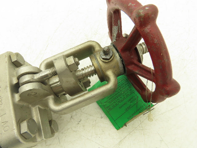Ladish 8273-0714-10A Gate Valve Stainless Steel 1" NPT 275 psi @ 100°F Class 150