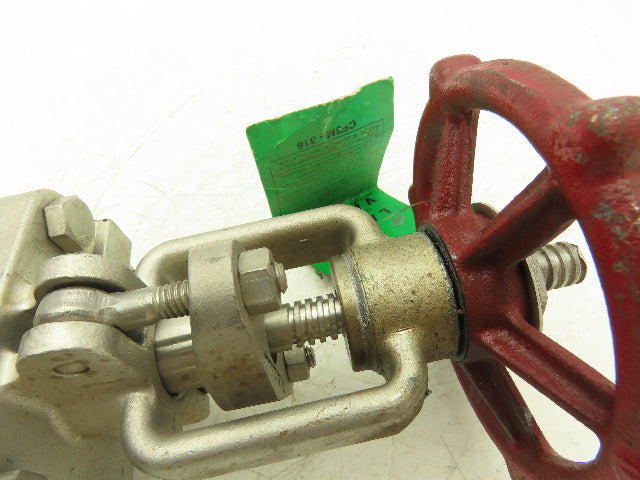 Ladish 8273-0714-10A Gate Valve Stainless Steel 1" NPT 275 psi @ 100°F Class 150