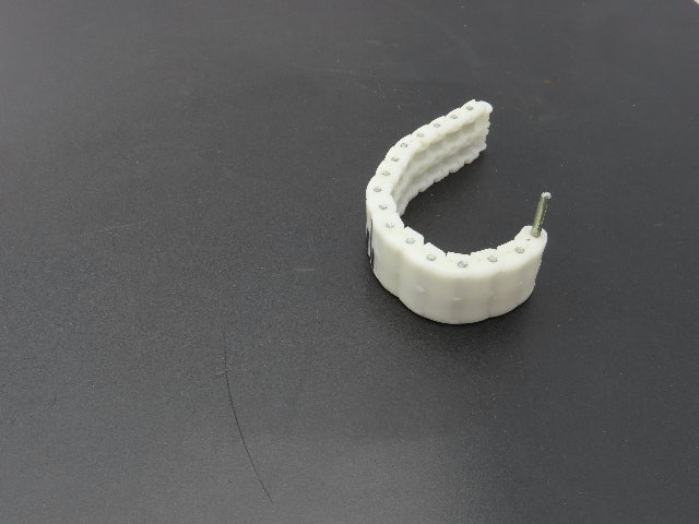 Morse N400 Delrin Plastic Coupling Sprocket Chain 16-Link 1-1/4" W 8.25" Long