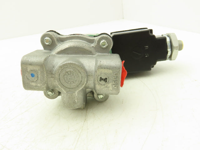 Asco Redhat JKF8215G010 Solenoid Valve 2-Way 25 PSI 3/8 NPT 24 NC VDC