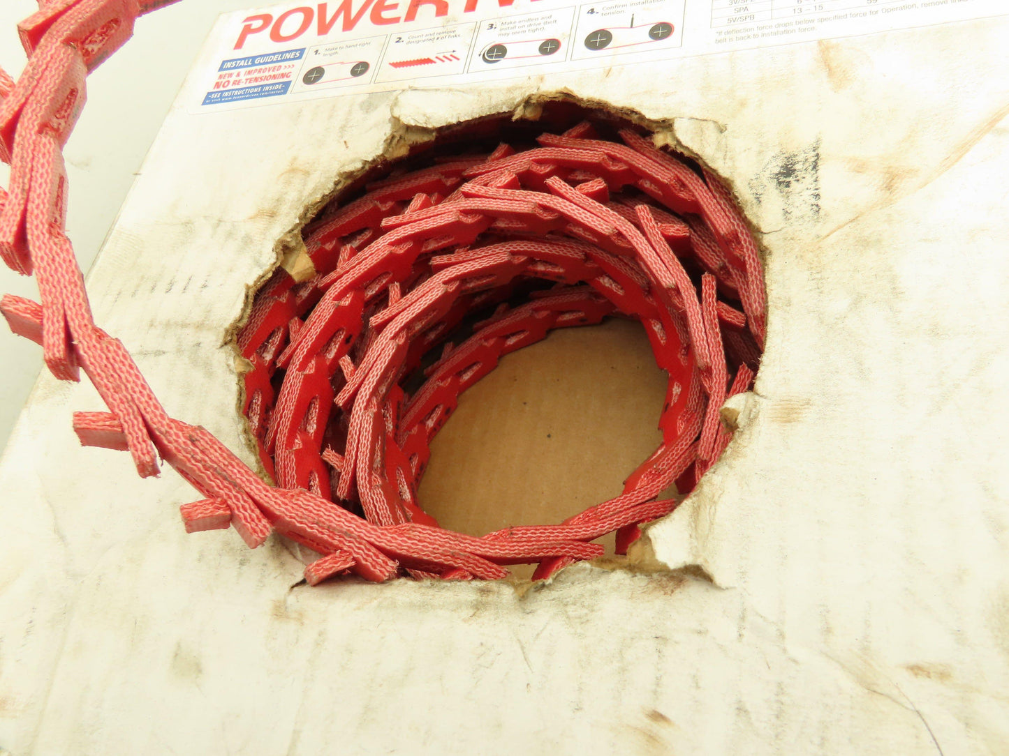 Fenner Drives 7290 B/17 PowerTwist Adjustable Link V-Belt 25'