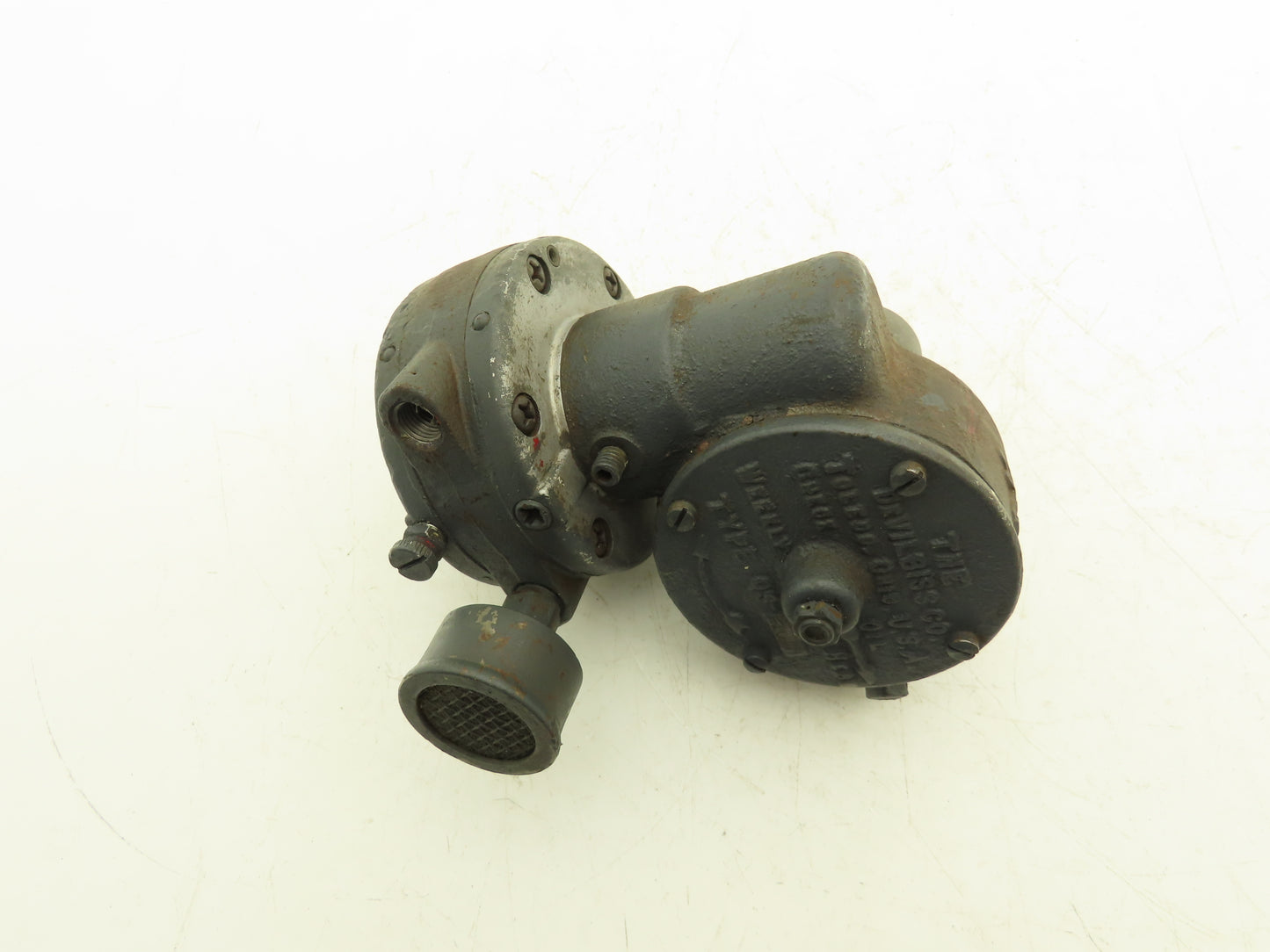 Devilbiss QS-5001 Pneumatic Air Motor Agitator Drive Paint Mixer -Bad Bearing
