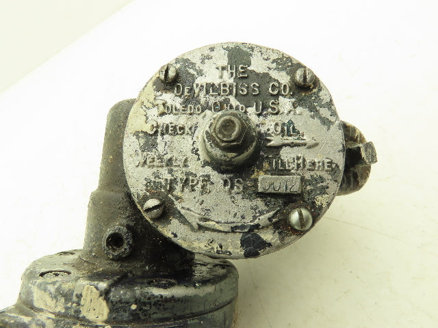 Devilbiss QS-5012 Pneumatic Air Motor Agitator Drive Paint Pot Mixer 20:1