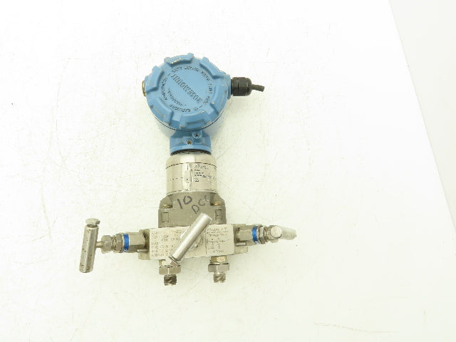 Rosemount 3051S Coplanar Pressure Transmitter 11-42VDC 0-75" H2O Hart Protocol