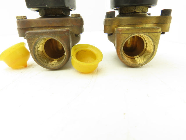 Snap-Tite 2352R-6NB-AJG1 Solenoid Valve 2 Way 150 PSI 3/4 NPT NC 120V Lot of 2