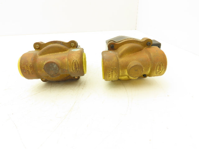 Snap-Tite 2352R-6NB-AJG1 Solenoid Valve 2 Way 150 PSI 3/4 NPT NC 120V Lot of 2