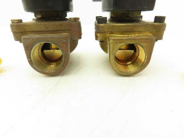 Snap-Tite 2352R-6NB-AJG1 Solenoid Valve 2 Way 150 PSI 3/4 NPT NC 120V Lot of 2