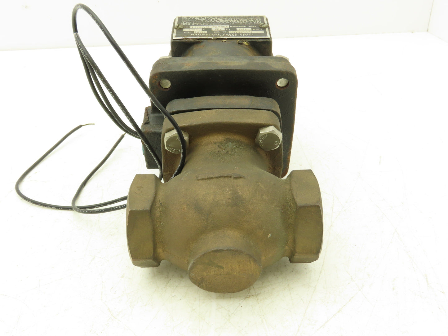 Magnatrol Valve Corp FE131LR64-Z Solenoid Valve 2-Way 500 PSI 1" NPT NO 120V