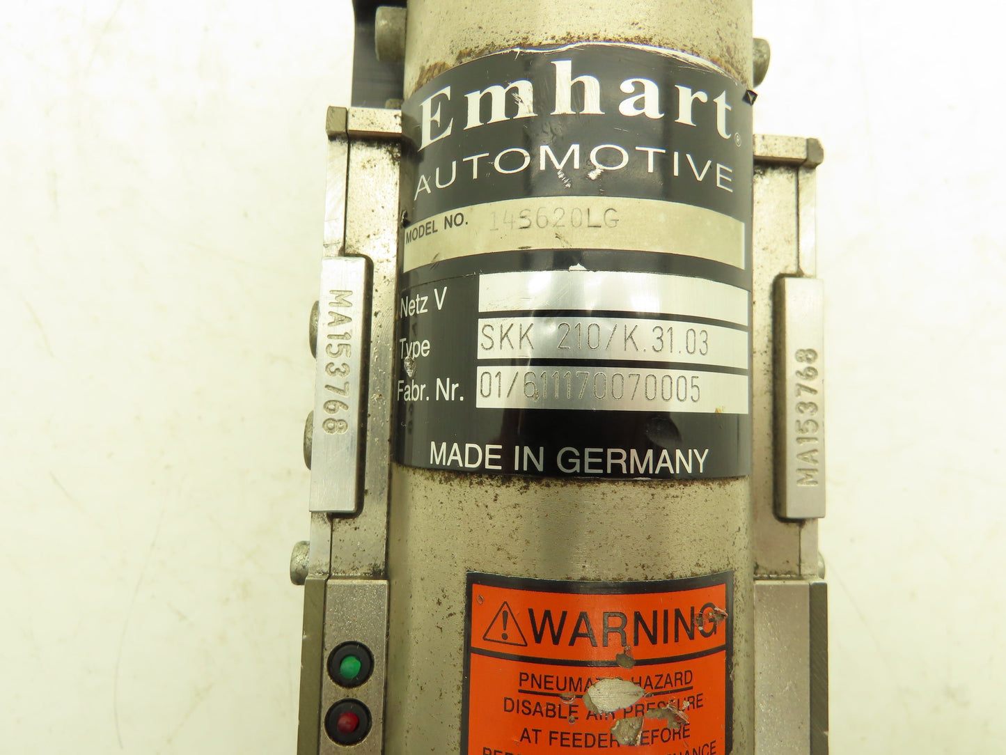 Emhart Automotive SKK 210/K.31.03 Robotic Servo Stud Welder 14S620LG