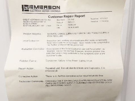 Camco 320C-04 Chassis 320 Programmable Motion Controller Chassis