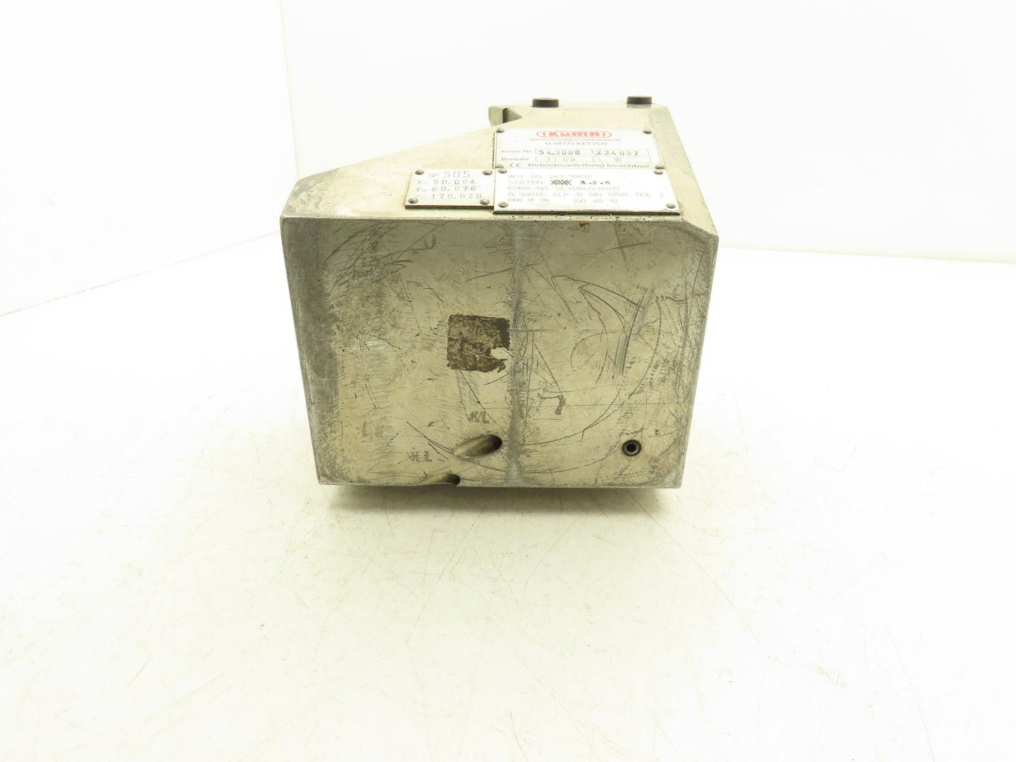 KUMA Werkzeugmaschinenfabrik Spindle Head 54.3680 / 234097 SP505