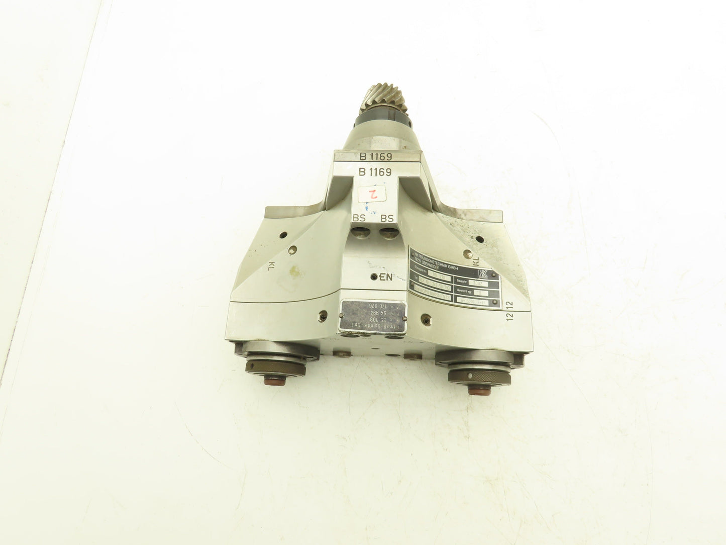 HZ Prazisionstechnik GMBH 242-50 793 Spindle Head Gearbox 1:1 Reducer CLP10