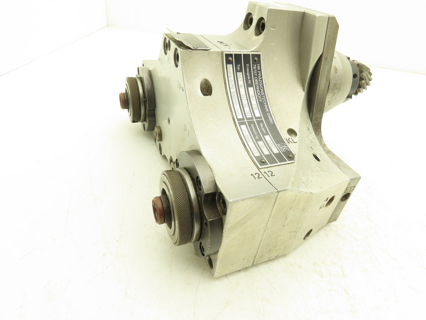 HZ Prazisionstechnik GMBH 242-50 793 Spindle Head Gearbox 1:1 Reducer CLP10